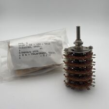 Drehschalter 5 Ebenen 12-polig Telefunken 5930-12-152-4513 Bundeswehr OVP