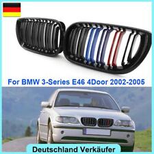 2stk Nieren L+R Kühlergraill Grill M-Farbe Doppellinien Für  BMW 3er E46 02-05