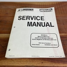 Mariner Mercury Reparaturhandbuch 9.9 / 15 PS 4-Takt Bigfoot Werkstatthandbuch