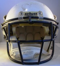 Footballhelm Schutt DNA Recruit weiß, M,   EGOP Facemask, schwarz