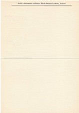 Klapp Ak Leubnitz Werdau in Sachsen, Franz Zschenderlein Chemische... - 3637005