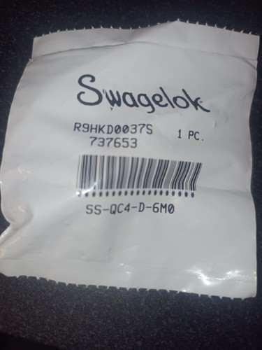 Swagelok qc4 6m0 - swagelok, ss-qc4-d-6m0