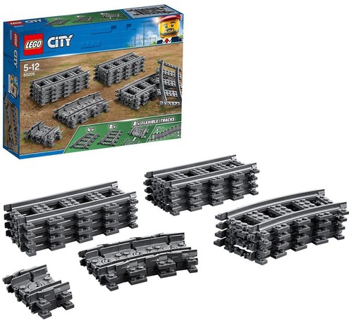 Lego city schienen - city, 4x