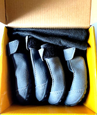 Hundeschuhe Ruffwear Summit Trex Profil twilight gray grau Schutz 57mm 2er Set