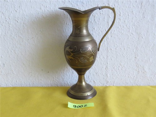 Messing kelch vase höhe - messing,