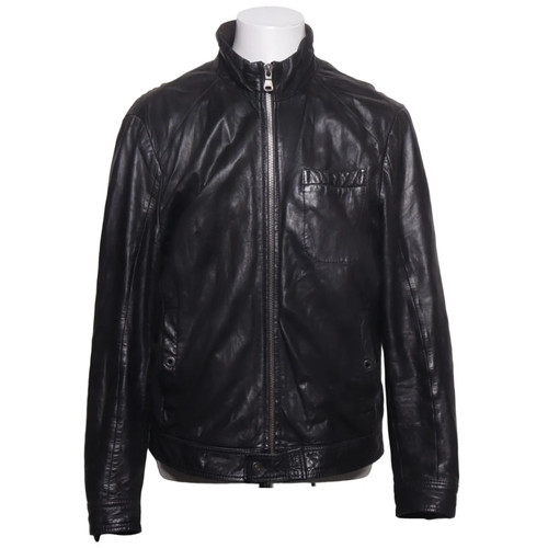 Hugo boss lederjacke - lederjacke,, herren