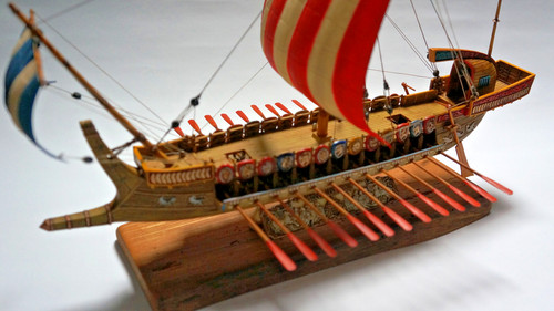 Greek warship ertl 45 - greek, warship,
