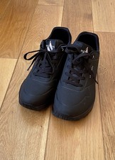 Skechers Uno Golden Air Damen Sneaker, Gr. 40, Schwarz mit gold