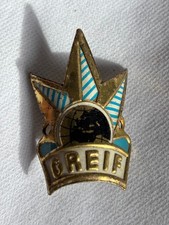 GREIF altes Steuerkopfschild Markenschild Fahrrad Schutzblech Emblem Oldtimer