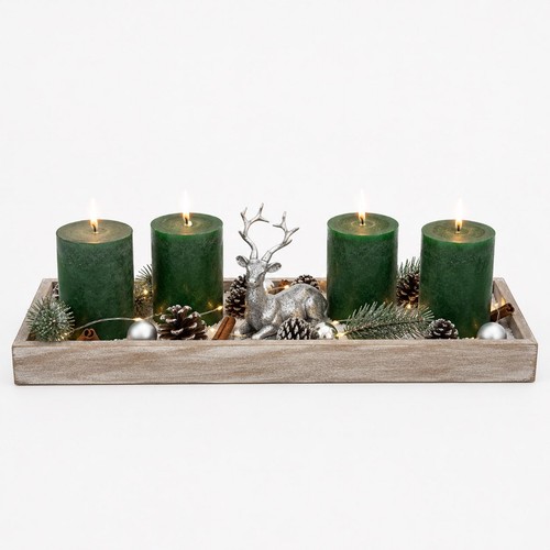 Adventskranz adventsgesteck - adventskranz,