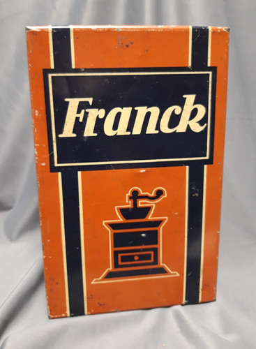 Blechdose franck kaffee - blechdose,