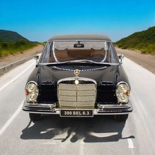 Mercedes 300 SEL 6.3 W109 1967 schwarz Modellauto 1:18 KK Scale