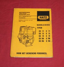 Handleiding hatz diesel motor - handleiding,