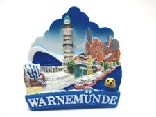 Warnemünde Magnet Ostsee Poly