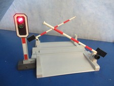 4306 + 4397 funkt Signal + Bahnübergang Eisenbahn  4010 5258 4085 Playmobil 7655