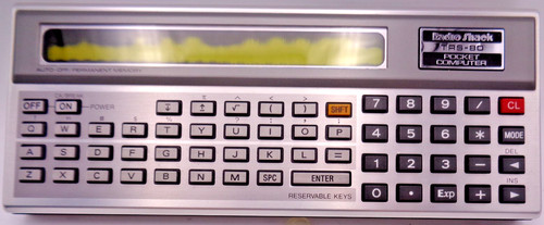 Radio shack pocket computer - shack,