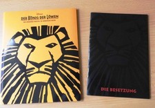 Musical Programmheft „DER KÖNIG DER LÖWEN“ Hamburg 2003