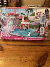 Barbie DREAM POOL Playset w/ 6