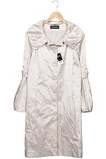 Nicowa Mantel Damen Jacke Parka Gr. EU 40 Seide Grau #5jgmuh8