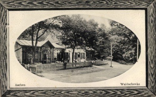 Aachen waldschenke - ak,