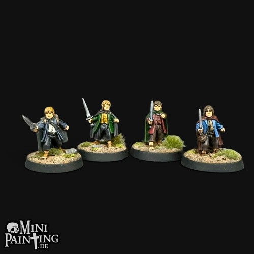 Hobbits frodo sam merry - sam, pippin