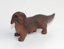 Schleich Tiere Hund Langhaar Dackel 16328 aus Sammlung - alt, selten