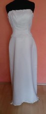 Neues Brautkleid Standesamtkleid Gr.38 in creme TA-B-10 