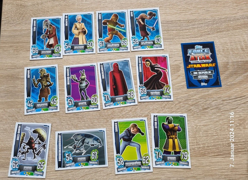 Sammelkarten star wars - 12,