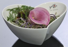 Porzellan Schale Herz - Sandra