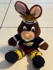 Vintage Plüsch Berni Hase Euro EM 88 Maskottchen Plüschtier Fußball Stofftier