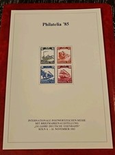 Philatelia 1985 150 Jahre