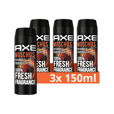 Axe Bodyspray Moschus Deo Ohne Aluminium Sorgt 48 Stunden Lang Für Effektiven Sc