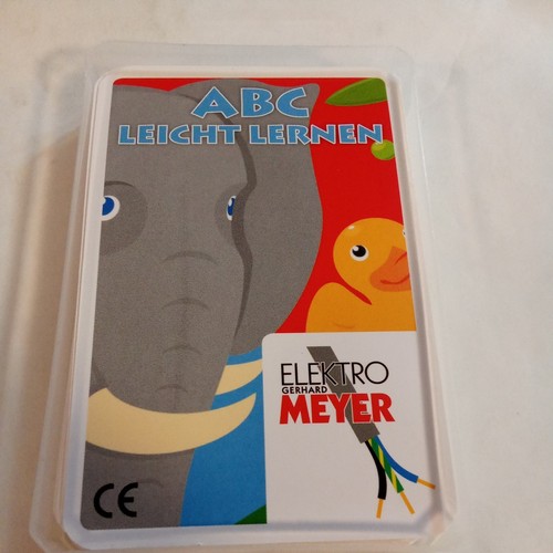 Abc ganz leicht lernen - abc, karten