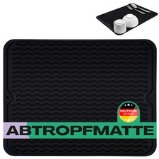 Abtropfmatte geschirr 40x30cm - abtropfmatte,
