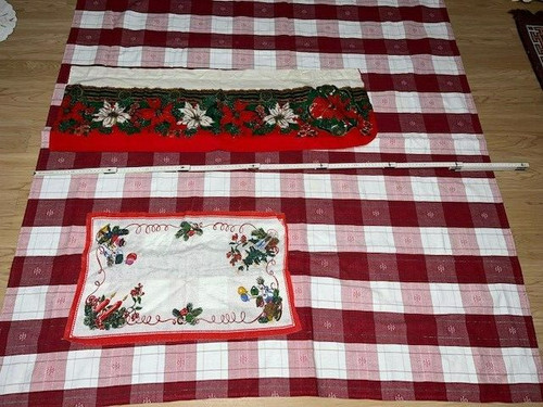 Weihnachtsdeckchen glanzfaden - weihnachtsdeckchen,