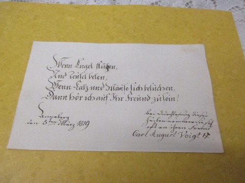 1819 annaberg carl august - annaberg,