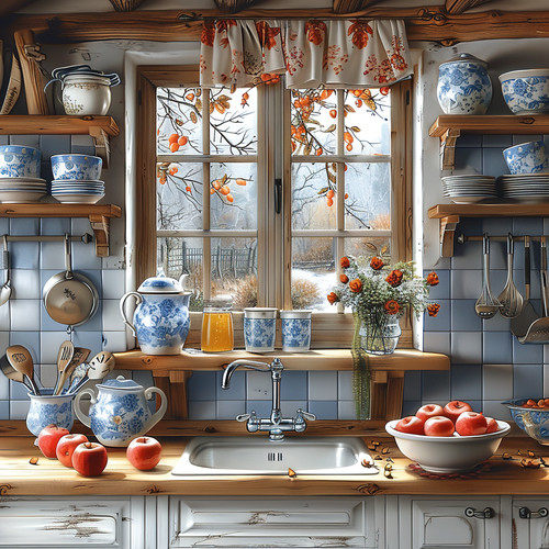 Deko bild vintage shabby - bild,