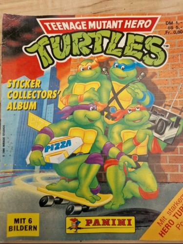 Turtles stickeralbum - turtles,