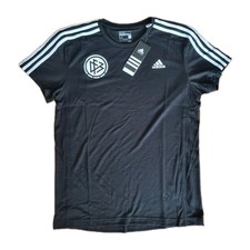 Adidas T-Shirt Größe M - Schwarz - DFB-Elite-Jugend-Lizenz Trainer-Kongress 2015