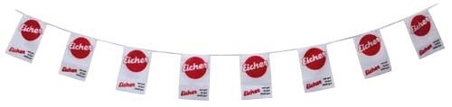 Wimpelkette eicher logo und - wimpelkette,