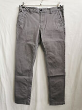 G-Star Raw Slim Chino Hose hellgrau W35 L34 eng und schmal