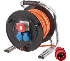 Profi Vollgummi Kabeltrommel