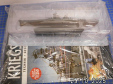 Die Cast DeAgostini 1:1250 Kriegsschiffe: Schlachtschiff  Missouri  mit Heft