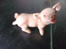 Schwein, Porzellanfigur von