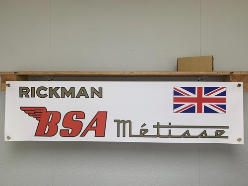 Rickman bsa metisse banner - rickman,