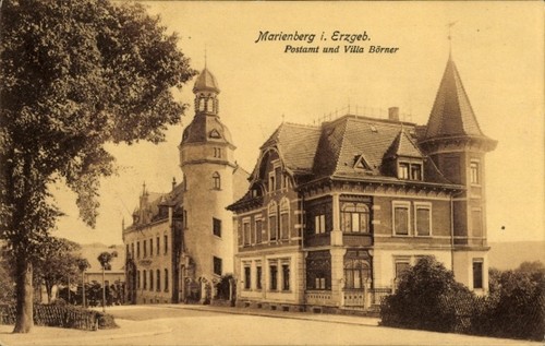 Marienberg erzgebirge - ak,