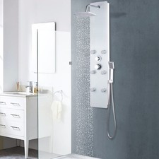 Duschpaneel glas 25x44 6x130cm - duschpaneel,