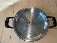 ☝️AMC Classic 24cm RONDO" 1,1 Liter Rillen - Griddle Pfanne Steak Grillen SELTEN