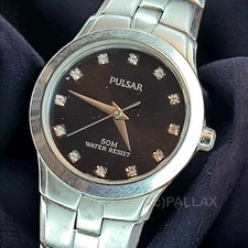 PULSAR DAMEN-ARMBANDUHR MIT SWAROVSKI-KRISTALLEN EDELSTAHL