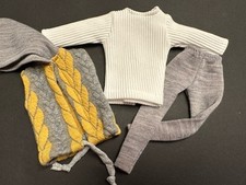 Barbie Ken Fashion Coole Sport Kleidung , Langarm Shirt, Kapuzen Weste , Hose